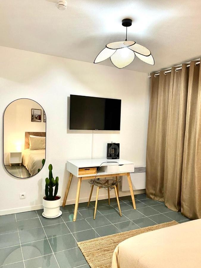 Studio Chill Spot Avec Balcon - 6 Min Capitole- Metro Compans A 2 Min - Wifi & Entree Autonome ตูลูส ภายนอก รูปภาพ